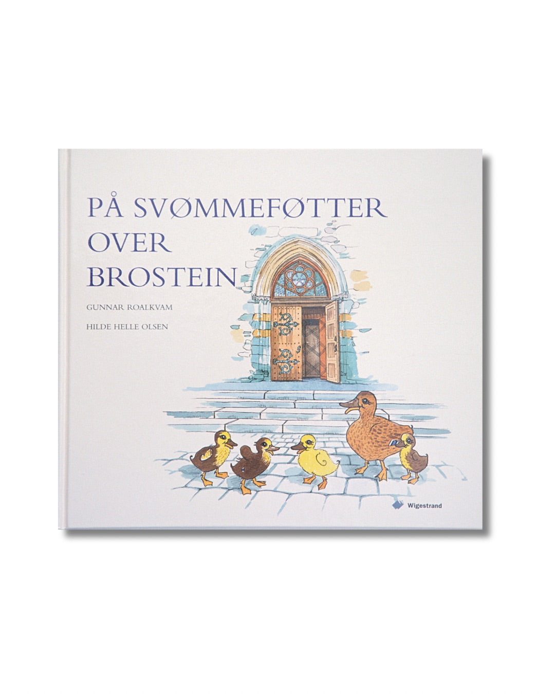 På svømmeføtter over brostein