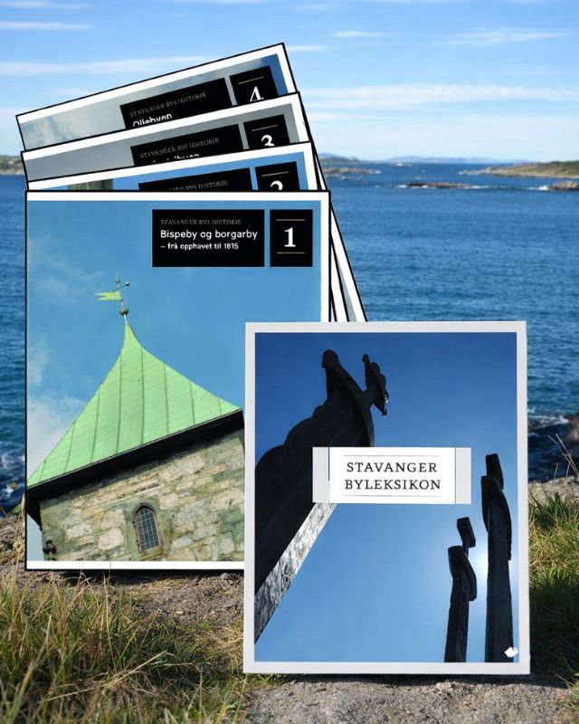 Bokpakke Stavanger bys historie og Stavanger Byleksikon - Wigestrand Forlag